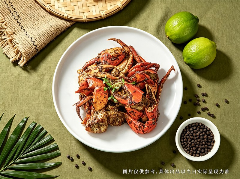 6. 新加坡胡椒蟹